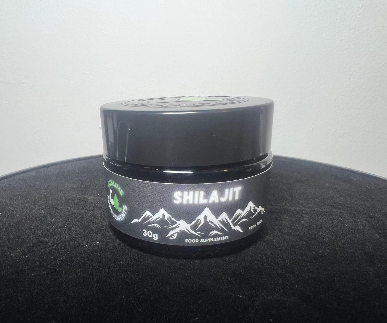 Sublime Shilajit Resin jar